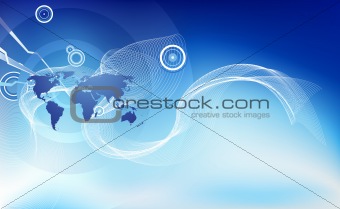 Abstract corporate business background