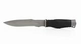 carving knife with black handle