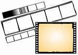 various film frames - vector