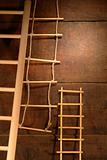 Ladders On Wood