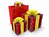 Gift boxes and Shopping Bag
