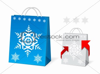 Christmas Paper Bag Design