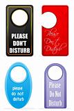 do not disturb tags