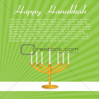 happy hanukkah card