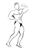 muscle man sketch