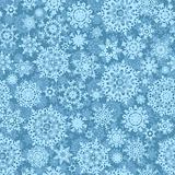 Seamless light blue christmas pattern. EPS 8