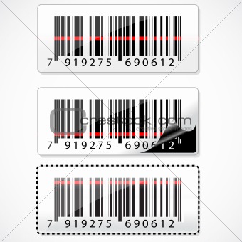 barcode with rays