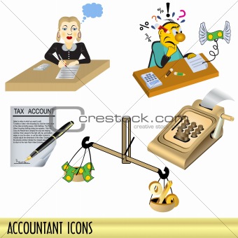 Accountant Icons