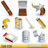 Cigar icons