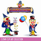 Clown Clip Art Collection