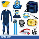 Diving Icons