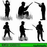 Hunter silhouettes
