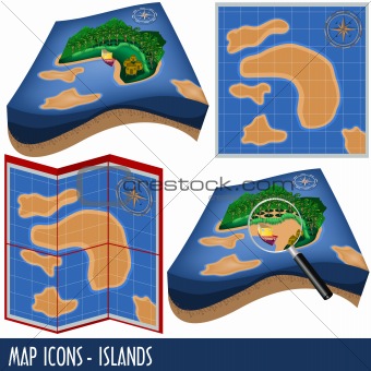 Map Icons - Islands