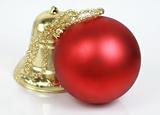 Christmas ball and bell