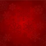 Snow Seamless Red Vector Background