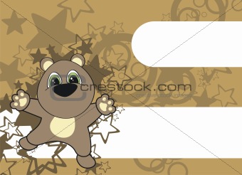 teddy bear cartoon background