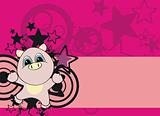 pig cartoon background