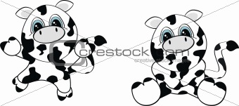 cow cartoon set pack