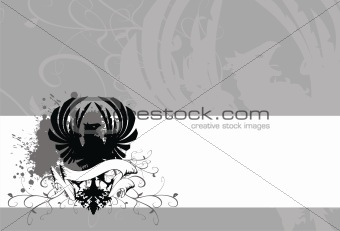 heraldic eagle coat of arms background