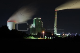 industry at night