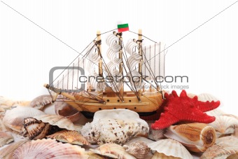 shells and boat