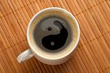Yin yang coffee