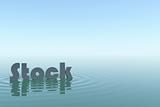 Stock on water