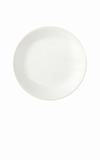 White dinner plate isolated