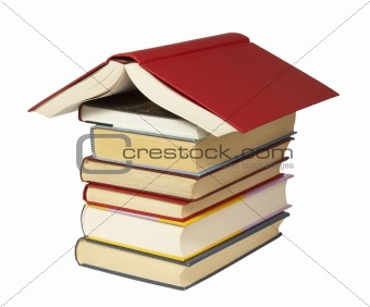 education books stack 