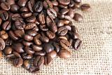 High Resolution Coffee Background With Copy Space