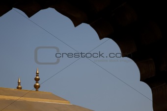 Indian temple roof (shark)