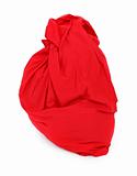 red sack of Santa Claus 