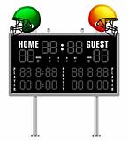Home and Guest Scoreboard