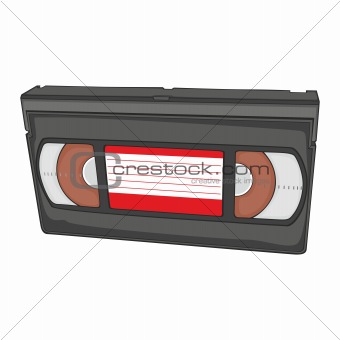 isolated video cassette