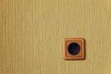 wooden wall outlet