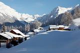 Klosters CH in winter