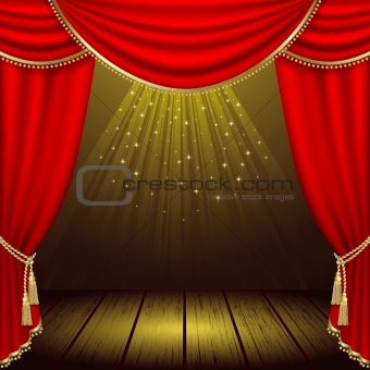 Theater stage 