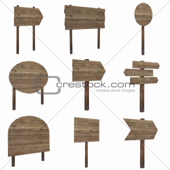 Wood board set