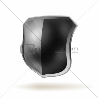 Vector shield template item. EPS 8