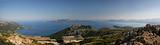 Majorca, Bay of Pollenca, panoramic picture made from Formentor