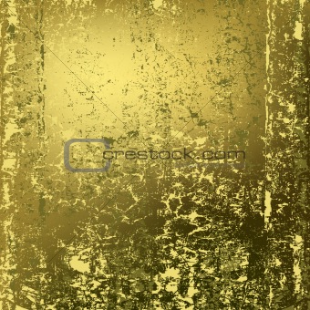 abstract background texture of rusty golden metal