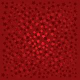 abstract background with red stars on red