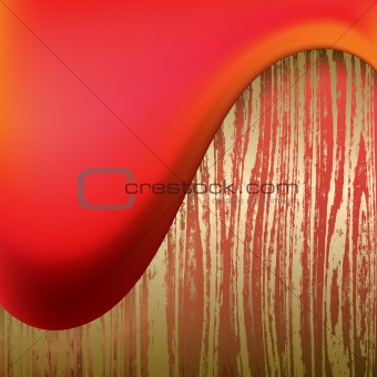 abstract background wooden plank and wave