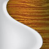 abstract background wooden plank and wave