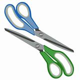 The two scissors