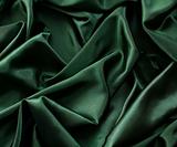 Smooth elegant dark green silk 
