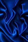 Smooth elegant blue silk 