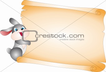 Rabbit and Blank vector