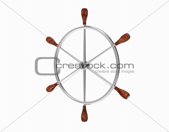 Ship steering wheel