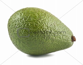 Ripe green avocado